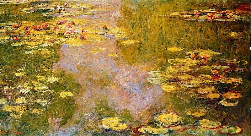 Claude Monet The Water Lily Pond oil painting picture